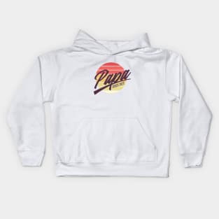 PAPA SINCE 2020 Kids Hoodie